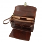 Preview: Tuscany Leather-Herrentasche-Leder-dunkelbraun_Max_Front Preview: Tuscany Leather-Herrentasche-Leder-dunkelbraun_Max_Front